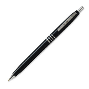 AbilityOne 7520009357136 SKILCRAFT U.S. Government Retractable Ballpoint Pen, 1mm, Black Ink/Barrel, Dozen View Product Image