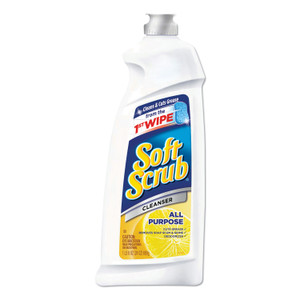 Soft Scrub All Purpose Cleanser Lemon Scent 24oz,  9/Carton View Product Image