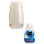 Renuzit Wall Mount Air Freshener Dispenser, 3.75" x 3.25" x 7.25", Silver View Product Image