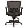 Alera Envy Series Mesh Mid-Back Multifunction Chair, Supports up to 250 lbs., Black Seat/Black Back, Black Base View Product Image