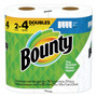 Bounty Select-a-Size Paper Towels, 2-Ply, White, 5.9 x 11, 110 Sheets/Roll, 2 Rolls/Pack, 12 Packs/Carton View Product Image