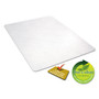 Alera All Day Use Non-Studded Chair Mat for Hard Floors, 46 x 60, Rectangular, Clear View Product Image