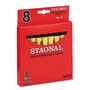 Crayola Staonal Marking Crayons, Black, 8/Box View Product Image