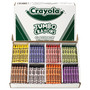 Crayola Jumbo Classpack Crayons, 25 Each of 8 Colors, 200/Set View Product Image