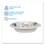Dixie Ultra Pathways w/Soak Proof Shield Heavyweight Paper Bowls, 12oz, Green/Burg, 500/Ct View Product Image