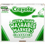 Crayola Ultra-Clean Washable Marker Classpack, Fine Line, Assorted Colors, 200/Pack View Product Image