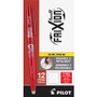 Pilot FriXion Ball Erasable Stick Gel Pen, Fine 0.7mm, Red Ink, Red Barrel View Product Image