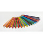 Crayola Short-Length Colored Pencil Set, 3.3 mm, 2B (#1), Assorted Lead/Barrel Colors, 36/Pack View Product Image