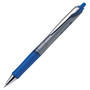 Pilot Acroball Pro Retractable Ballpoint Pen, 1 mm, Blue Ink, Silver Barrel, Dozen View Product Image