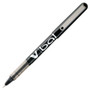 Pilot VBall Liquid Ink Stick Roller Ball Pen, 0.5mm, Black Ink/Barrel, Dozen View Product Image