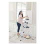 Louisville Aluminum Step Stool Ladder, 3-Step, 225 lb Capacity, 20w x 31 spread x 47h, Silver View Product Image