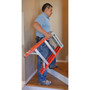 Louisville Fiberglass Heavy Duty Step Ladder, 26" Working Height, 300 lbs Capacity, 2 Step, Orange View Product Image
