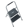 Louisville Black and Decker Steel Step Stool, 2-Step, 200 lb Capacity, Gray View Product Image