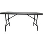 Iceberg IndestrucTables Too 1200 Series Folding Table, 60w x 30d x 29h, Charcoal View Product Image