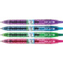 Pilot B2P Bottle-2-Pen Recycled Retractable Gel Pen, 0.7mm, Assorted Ink/Barrel, 4/Pack View Product Image