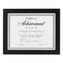 DAX Document/Certificate Frames, Wood, 8 1/2 x 11, Black, Set of Two View Product Image