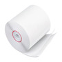 Iconex Impact Printing Carbonless Paper Rolls, 3" x 90 ft, White/White, 50/Carton View Product Image