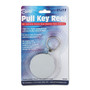 SecurIT Pull Key Reel Wearable Key Organizer, Stainless Steel View Product Image