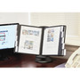 Durable SHERPA Motion Desk Reference System, 10 Panels, Black Borders View Product Image