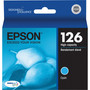 Epson T126220S (126) DURABrite Ultra High-Yield Ink, Cyan View Product Image