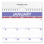 AT-A-GLANCE Monthly Wall Calendar, 15 x 12, Red/Blue, 2021 View Product Image