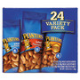 Planters Variety Pack Peanuts and Cashews, 1.75 oz/1.5 oz Bag, 24/Box View Product Image
