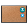 Quartet Classic Series Cork Bulletin Board, 48x36, Black Aluminum Frame View Product Image