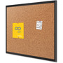 Quartet Classic Series Cork Bulletin Board, 36x24, Black Aluminum Frame View Product Image