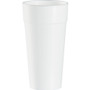 Dart Foam Drink Cups, Hot/Cold, 24oz, White, 25/Bag, 20 Bags/Carton View Product Image