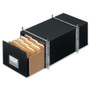 Bankers Box STAXONSTEEL Maximum Space-Saving Storage Drawers, Legal Files, 17" x 25.5" x 11.13", Black, 6/Carton View Product Image