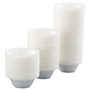 Dart Non-Laminated Foam Dinnerware, Bowl, 6oz, White, 125/Pack, 8 Packs/Carton View Product Image