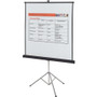 Quartet Portable Tripod Projection Screen, 70 x 70, White Matte, Black Steel Case View Product Image