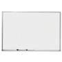 Quartet Dry Erase Board, Melamine Surface, 36 x 24, Silver Aluminum Frame View Product Image