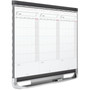 Quartet Prestige 2 Total Erase 3-Month Calendar Board, 36 x 24, White, Graphite Frame View Product Image