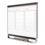 Quartet Prestige 2 Total Erase 3-Month Calendar Board, 36 x 24, White, Graphite Frame View Product Image