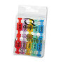 Quartet Magnetic "Push Pins", 3/4" dia, Assorted Colors, 20/Pack View Product Image