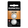Duracell Lithium Coin Battery, 2016, 2/Pack View Product Image
