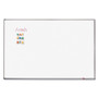 Quartet Porcelain Magnetic Whiteboard, 72 x 48, Aluminum Frame View Product Image