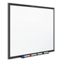 Quartet Classic Series Total Erase Dry Erase Board, 36 x 24, White Surface, Black Frame View Product Image