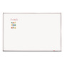 Quartet Porcelain Magnetic Whiteboard, 96 x 48, Aluminum Frame View Product Image