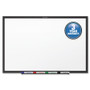 Quartet Classic Series Total Erase Dry Erase Board, 48 x 36, White Surface, Black Frame View Product Image