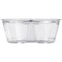 Dart Clear PET Cups with Single Compartment Insert, 12 oz, Clear, 500/Carton View Product Image