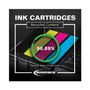 Innovera Remanufactured Tri-Color High-Yield Ink, Replacement for HP 62XL (C2P07AN), 415 Page-Yield View Product Image