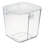 deflecto Stackable Caddy Organizer Containers, Small, Clear View Product Image