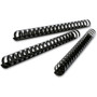 GBC CombBind Standard Spines, 1" Diameter, 225 Sheet Capacity, Black, 100/Box View Product Image