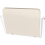 deflecto Unbreakable DocuPocket Wall File, Letter, 14 1/2 x 3 x 6 1/2, Clear View Product Image