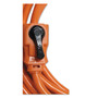 Innovera Indoor Extension Cord, Locking Plug, 25ft, Orange View Product Image