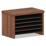 Alera Valencia Series Under-Counter File Organizer, 15.75w x 9.88d x 10.88h, Modern Walnut View Product Image