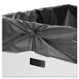 Bankers Box Waste and Recycling Bin, 42 gal, White, 10/Carton View Product Image