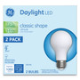 GE LED Classic Daylight A21 Light Bulb, 10 W, 2/Pack View Product Image